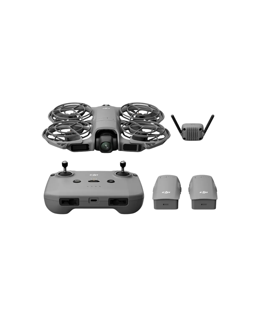 Drone DJI Neo 2 (Sem tela) BR – Fly More Combo